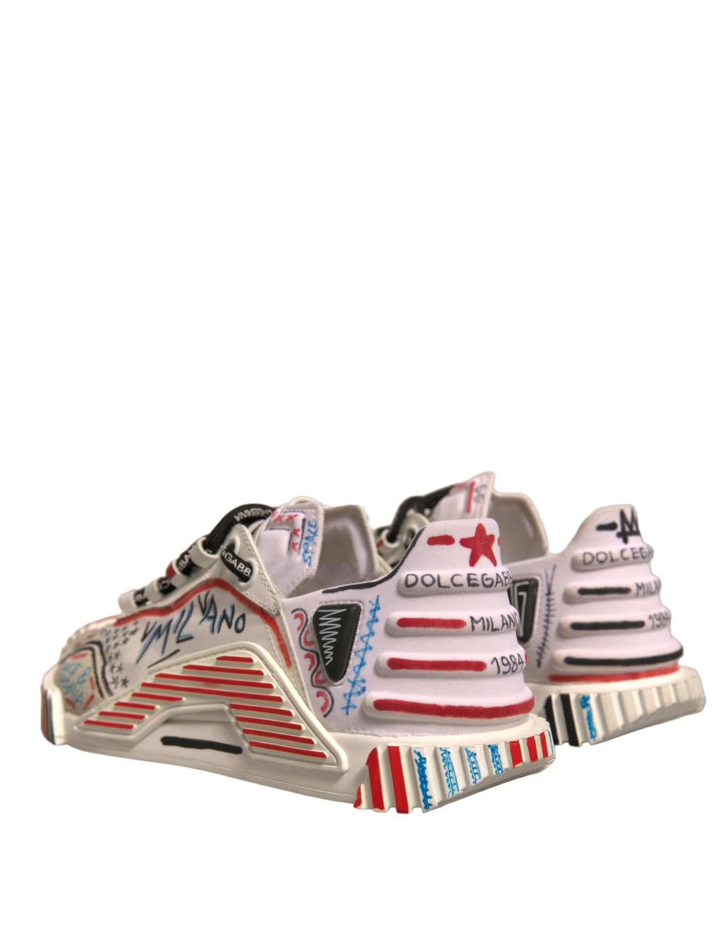 Dolce &amp; Gabbana – Mehrfarbige NS1-Sneakers aus Wildleder