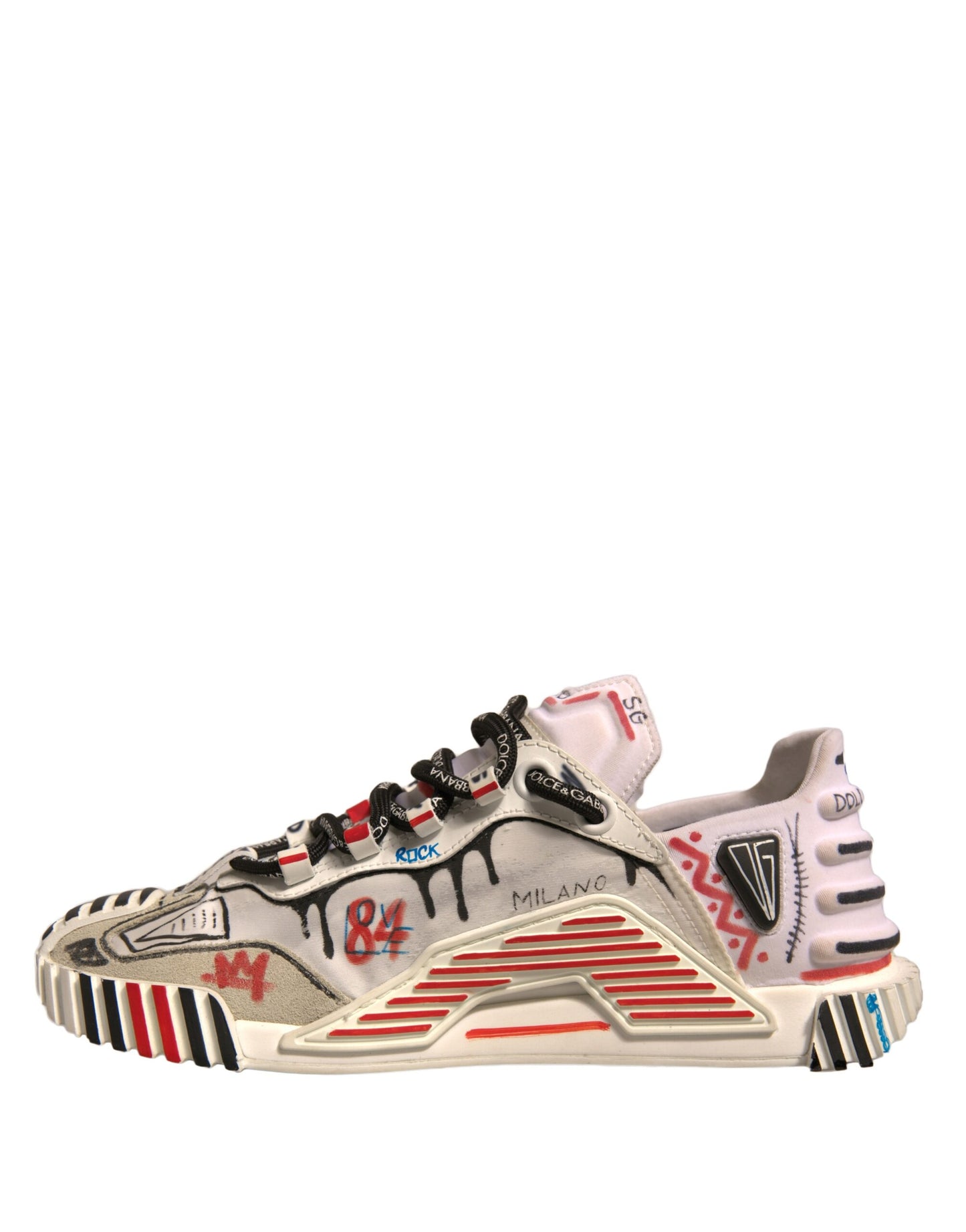 Dolce &amp; Gabbana – Mehrfarbige NS1-Sneakers aus Wildleder