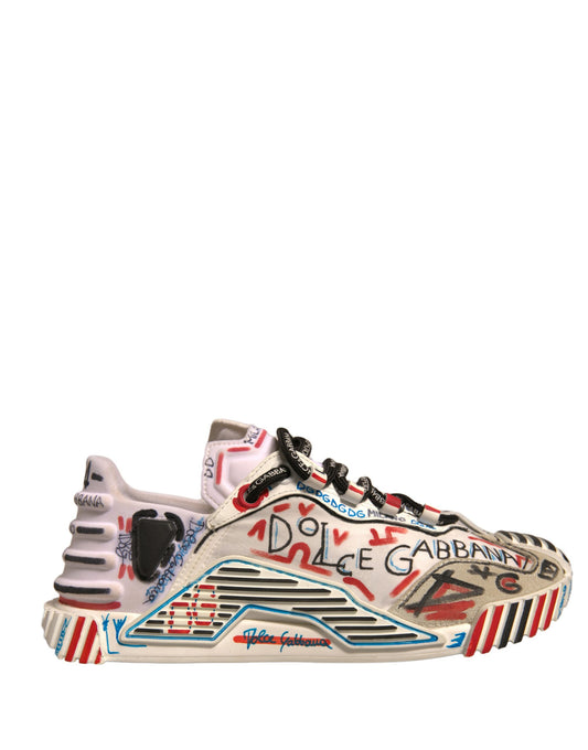 Dolce &amp; Gabbana – Mehrfarbige NS1-Sneakers aus Wildleder