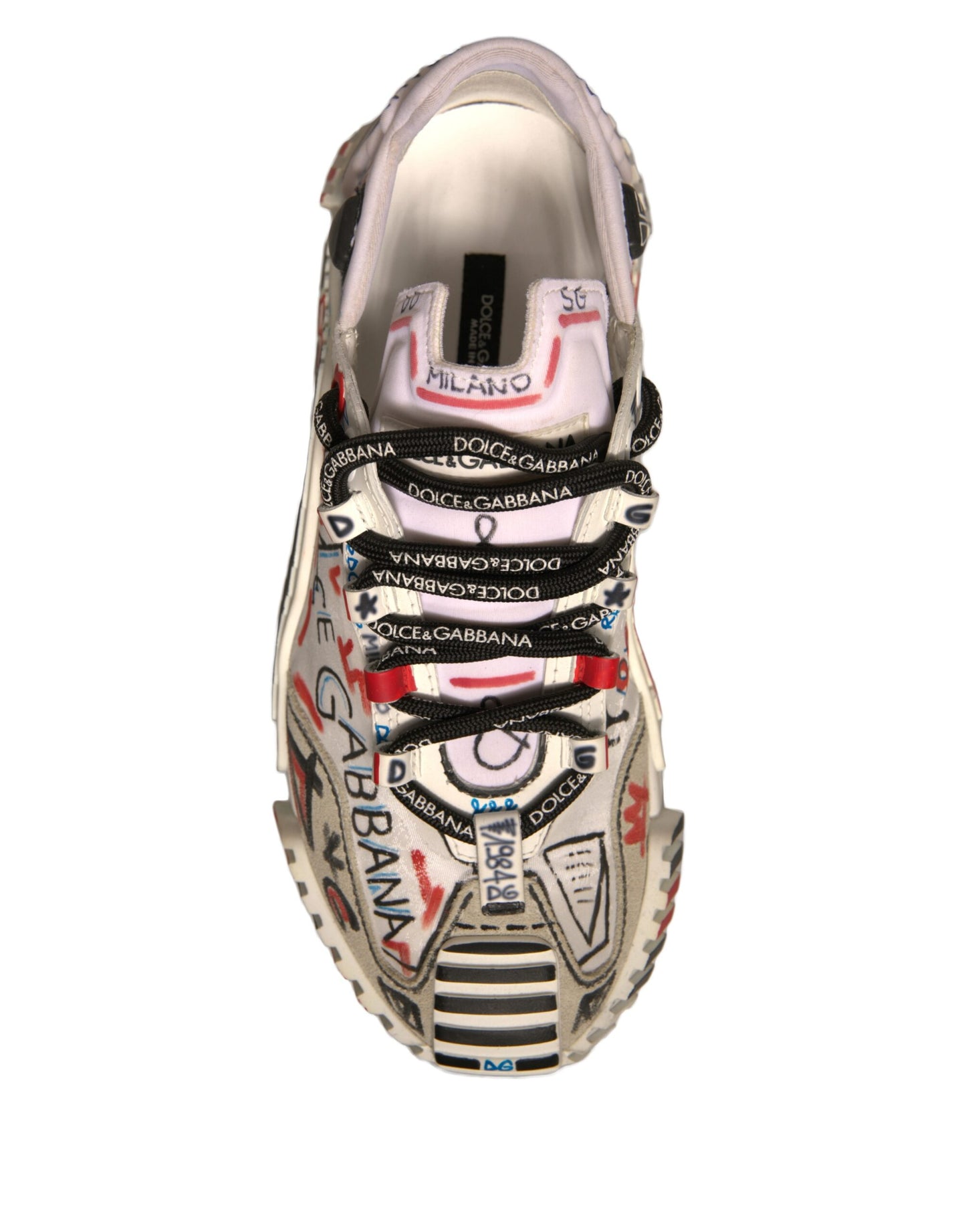 Dolce &amp; Gabbana – Mehrfarbige NS1-Sneakers aus Wildleder