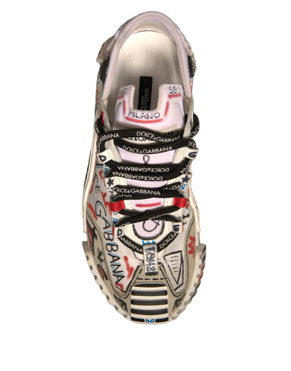 Dolce &amp; Gabbana – Mehrfarbige NS1-Sneakers aus Wildleder