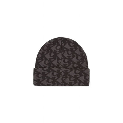 Calvin Klein Jeans Black Recycled Polyester Caps Baseball Hat