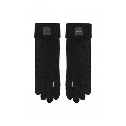 Calvin Klein – Schwarze Kaschmirhandschuhe