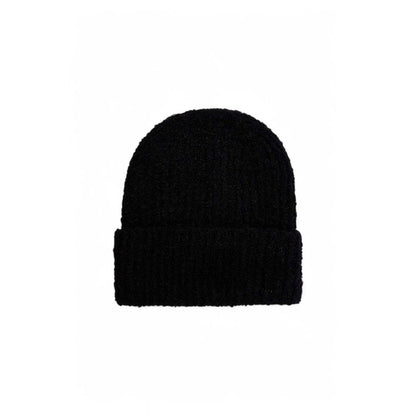 Calvin Klein Jeans Black Marabou Caps Baseball Hat