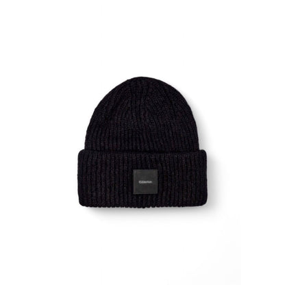 Calvin Klein Black Alpaca Leather Caps Baseball Hat