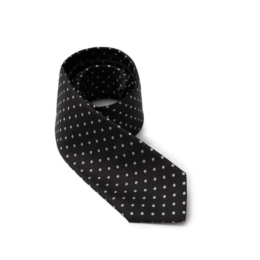Dolce &amp; Gabbana Schwarze Seidenkrawatten und Fliege