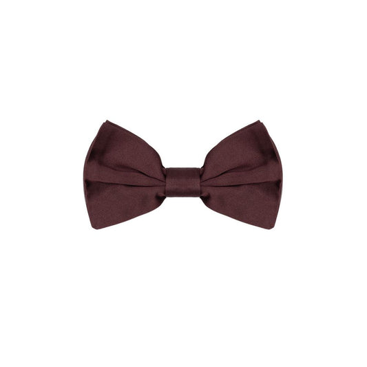 Dolce &amp; Gabbana Burgunder Seidenfliege