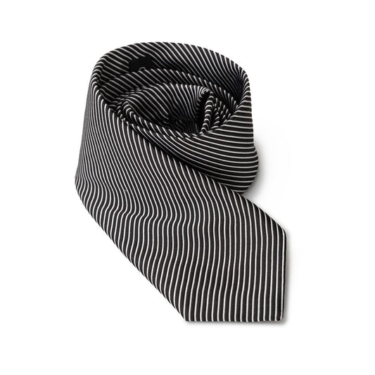 Giorgio Armani – Schwarze Seidenkrawatten und -fliege