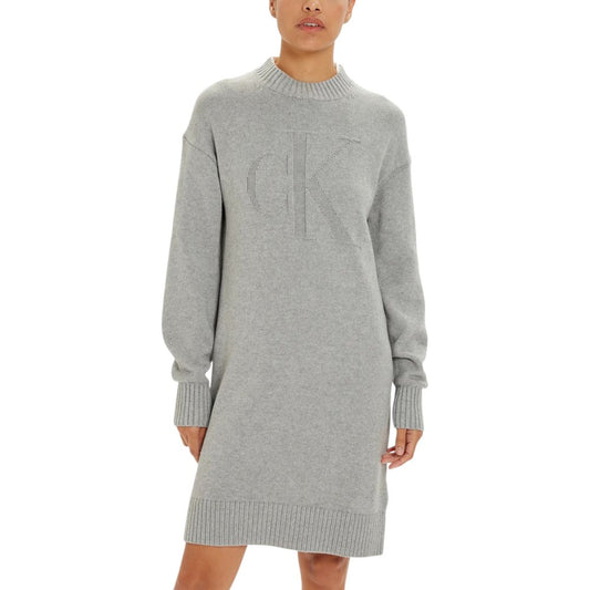 Calvin Klein Jeans – Graue Shorts aus Bio-Baumwolle