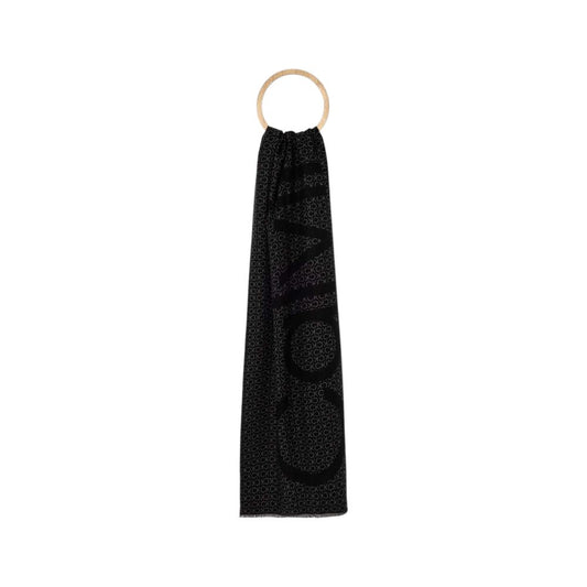 Calvin Klein – Schwarzer Marabu-Schal