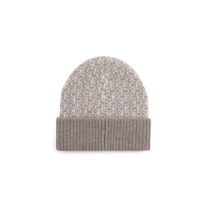 Calvin Klein Beige Alpaka Leder Caps Baseball Cap