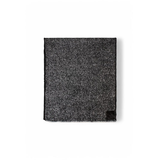 Calvin Klein Schwarz-Weiß-Polyester-Schal