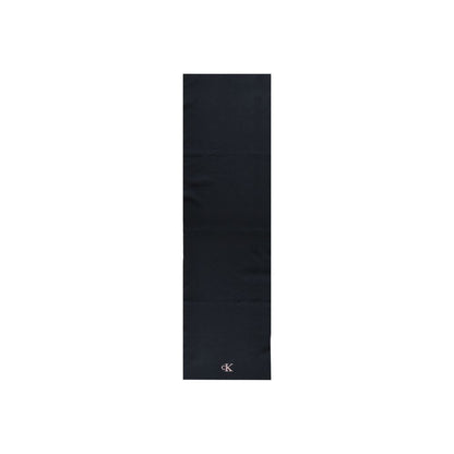 Calvin Klein – Schwarzer Schal aus recyceltem Polyester