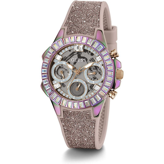 Guess – Mehrfarbige Uhr aus Synthetik