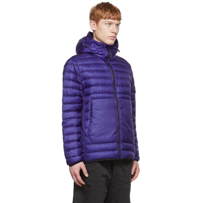 Lilafarbene Nylonjacke von Stone Island