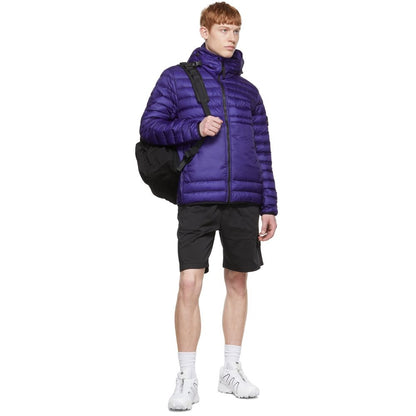Lilafarbene Nylonjacke von Stone Island