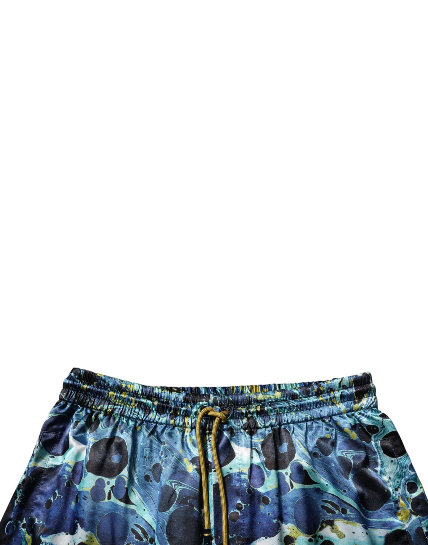 Dolce &amp; Gabbana Multicolor Marble Print Jogger Men Sweatpants Pants