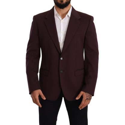 Lilafarbener Baumwollblazer von Dolce &amp; Gabbana