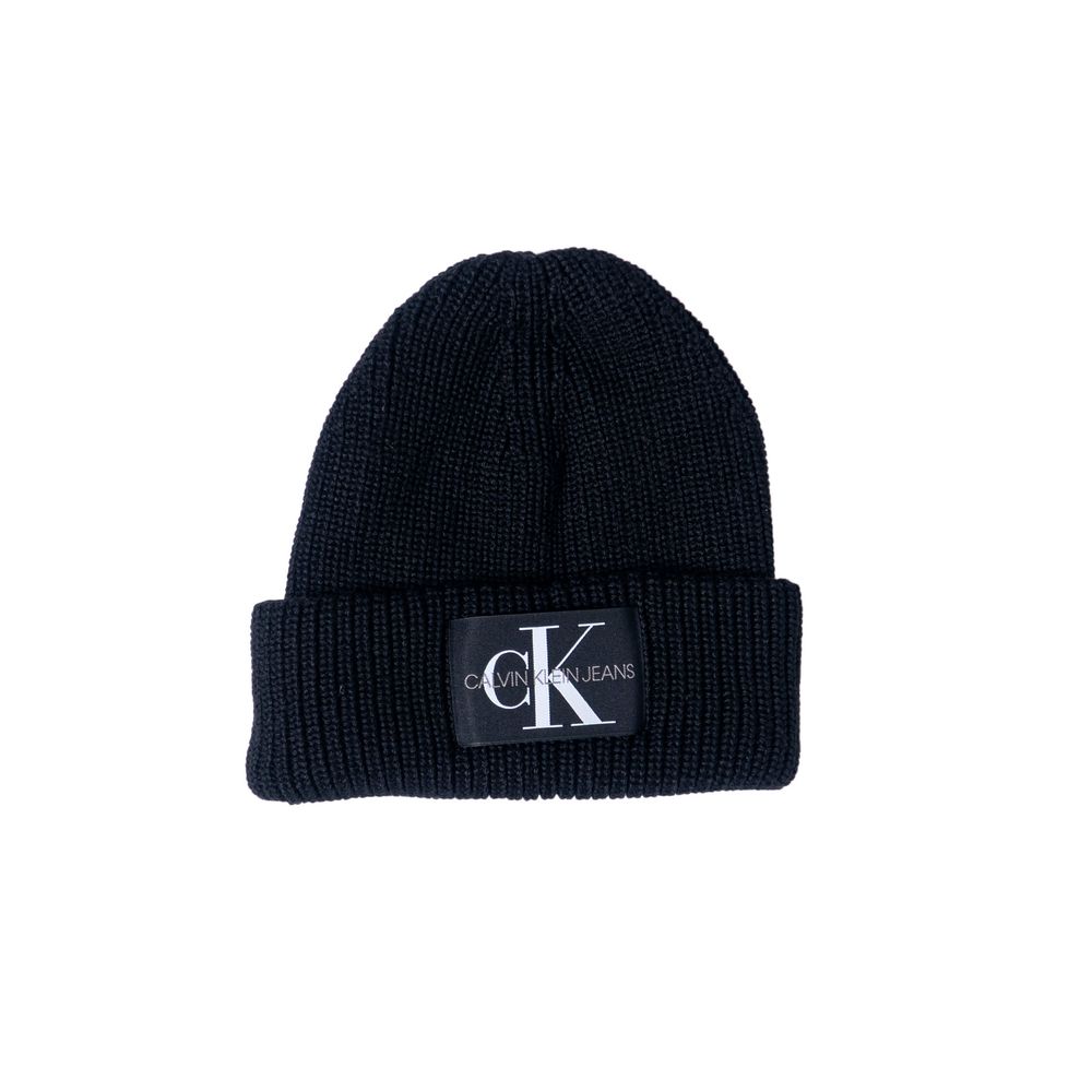 Calvin Klein Schwarzer Marabou-Hut