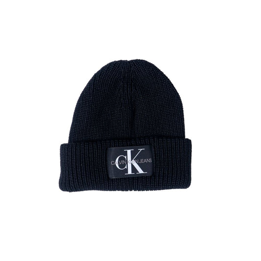 Calvin Klein Schwarzer Marabou-Hut