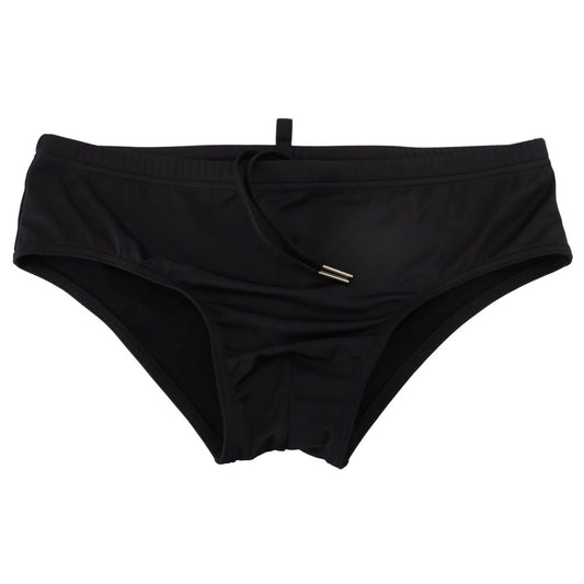Dsquared² Schwarze Polyamid-Bademode