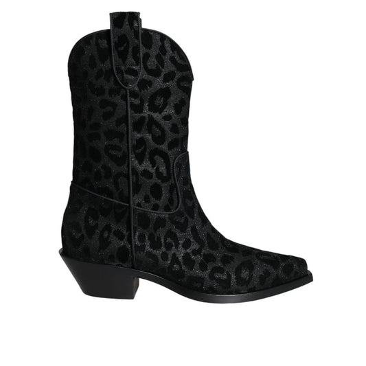 Dolce &amp; Gabbana Black Polyethylene Boot