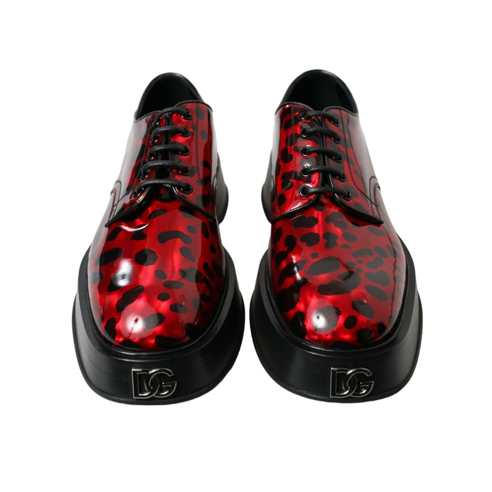Dolce &amp; Gabbana – Formaler Anzug aus rotem Kalbsleder
