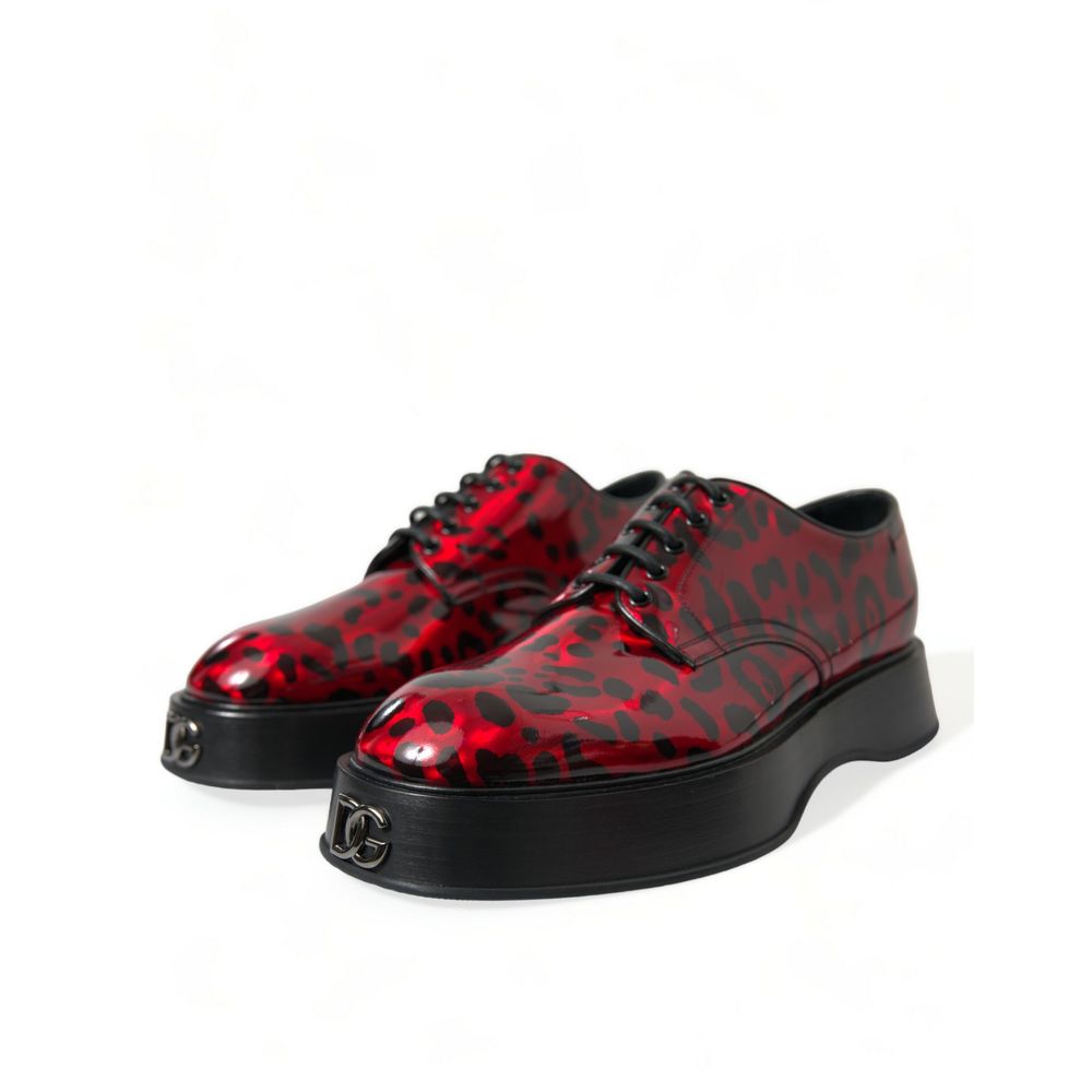 Dolce &amp; Gabbana – Formaler Anzug aus rotem Kalbsleder