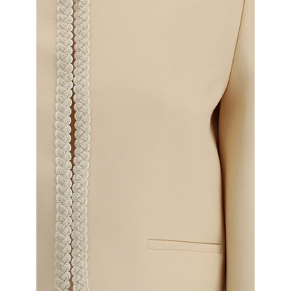 Valentino Seidenkrepp-Blazer