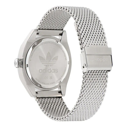Adidas – Graue Edelstahluhr