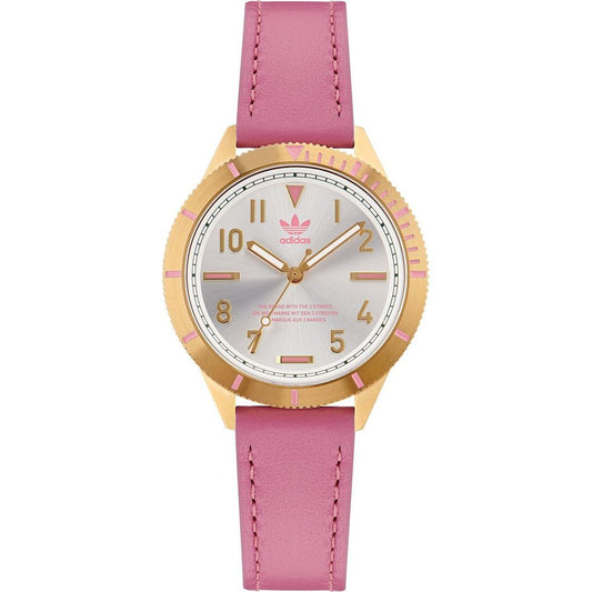 Adidas Mehrfarbige Lederuhr