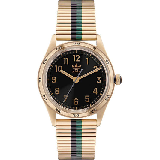 Adidas – Goldene Edelstahluhr