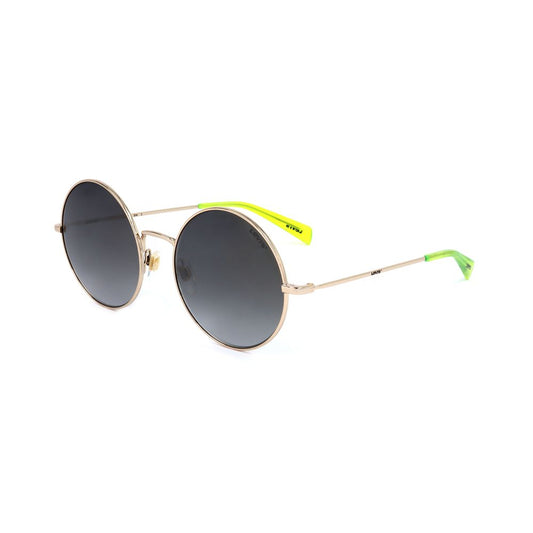 Levi's – Goldene Sonnenbrille aus Edelstahl
