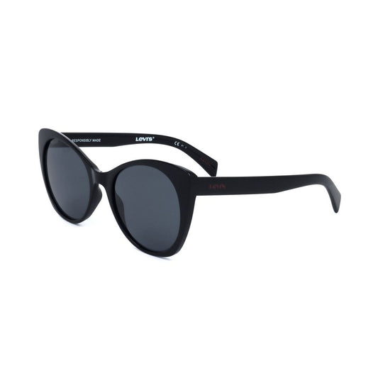 Levi's – Goldene Sonnenbrille aus Edelstahl