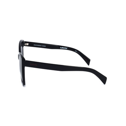 Levi's – Goldene Sonnenbrille aus Edelstahl