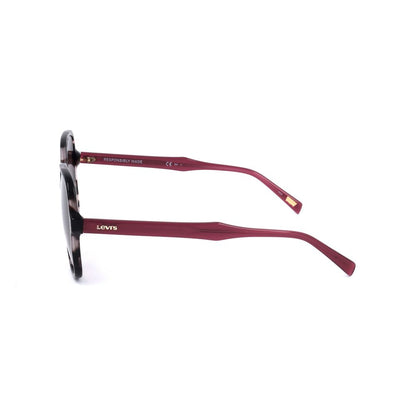 Levi's – Schwarze Sonnenbrille aus Edelstahl