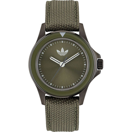 Adidas Grüne Stoffuhr
