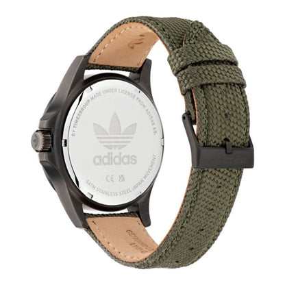 Adidas Grüne Stoffuhr