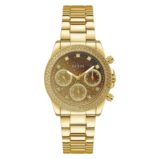 Guess – Goldene Edelstahluhr