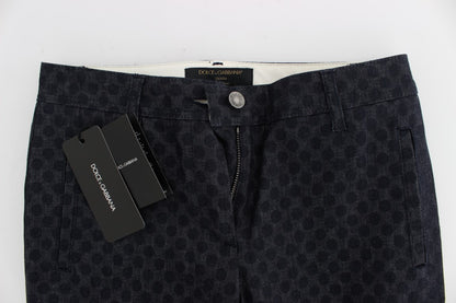 Dolce &amp; Gabbana – Schmale Capri-Jeans mit Punkten
