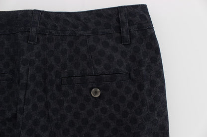 Dolce &amp; Gabbana – Schmale Capri-Jeans mit Punkten