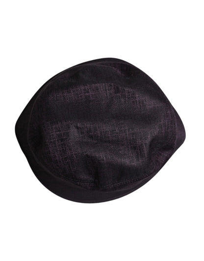 Dolce &amp; Gabbana – Schwarzer Nylon-Fischerhut mit breiter Krempe