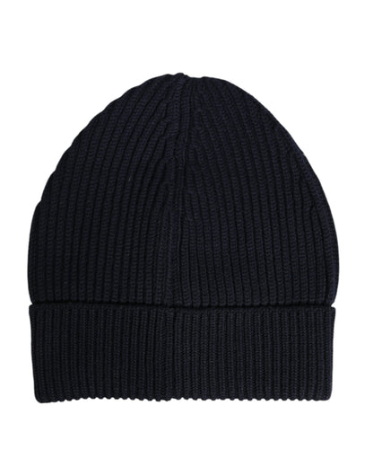 Dolce &amp; Gabbana – Schwarze Wintermütze aus Kaschmir