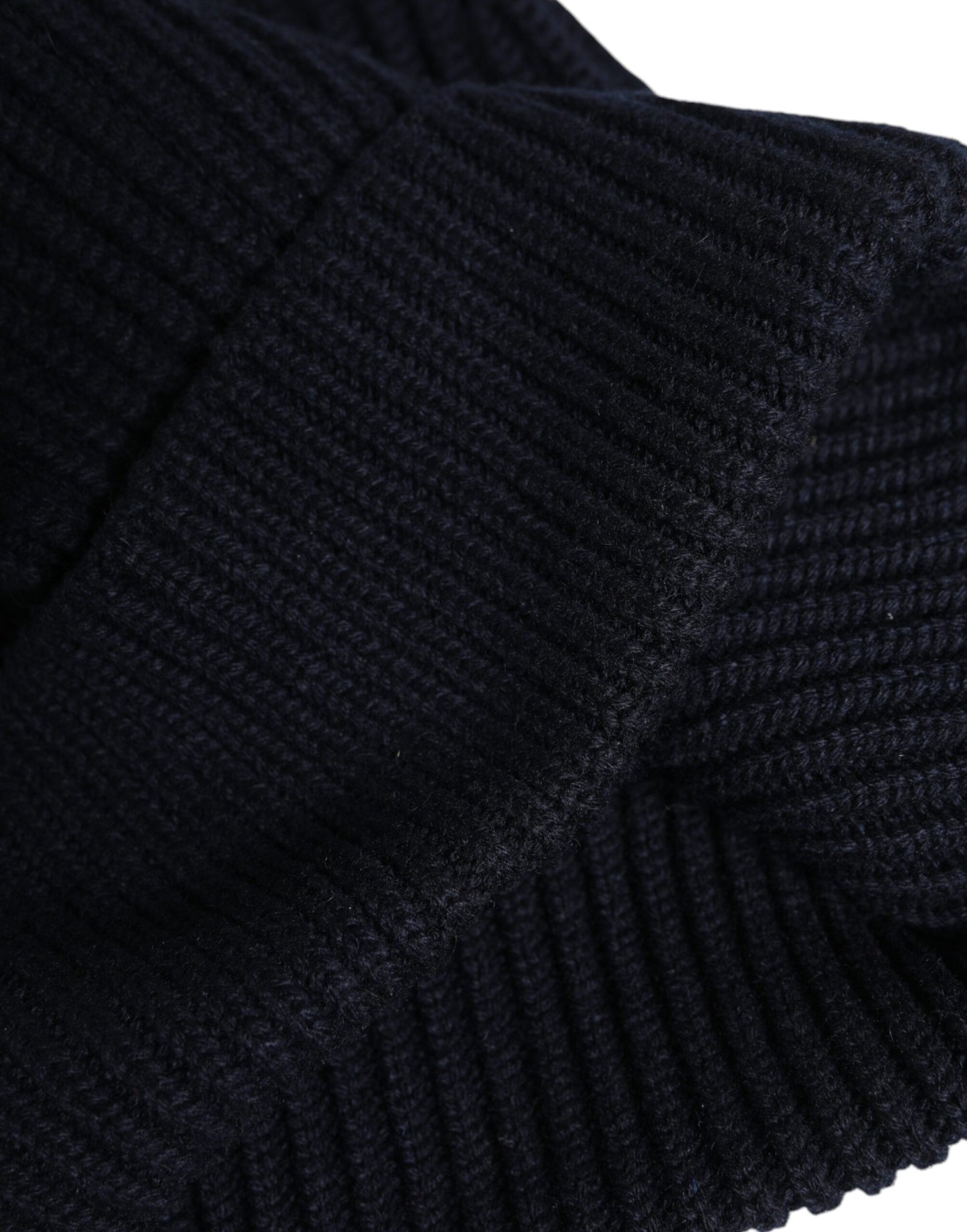 Dolce &amp; Gabbana – Schwarze Wintermütze aus Kaschmir
