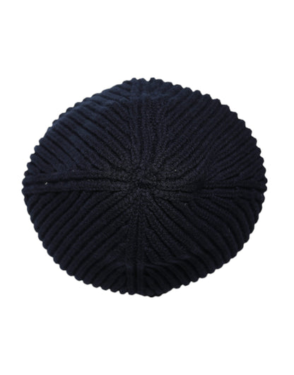 Dolce &amp; Gabbana – Schwarze Wintermütze aus Kaschmir