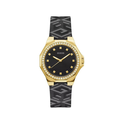 Guess – Schwarze Lederuhr
