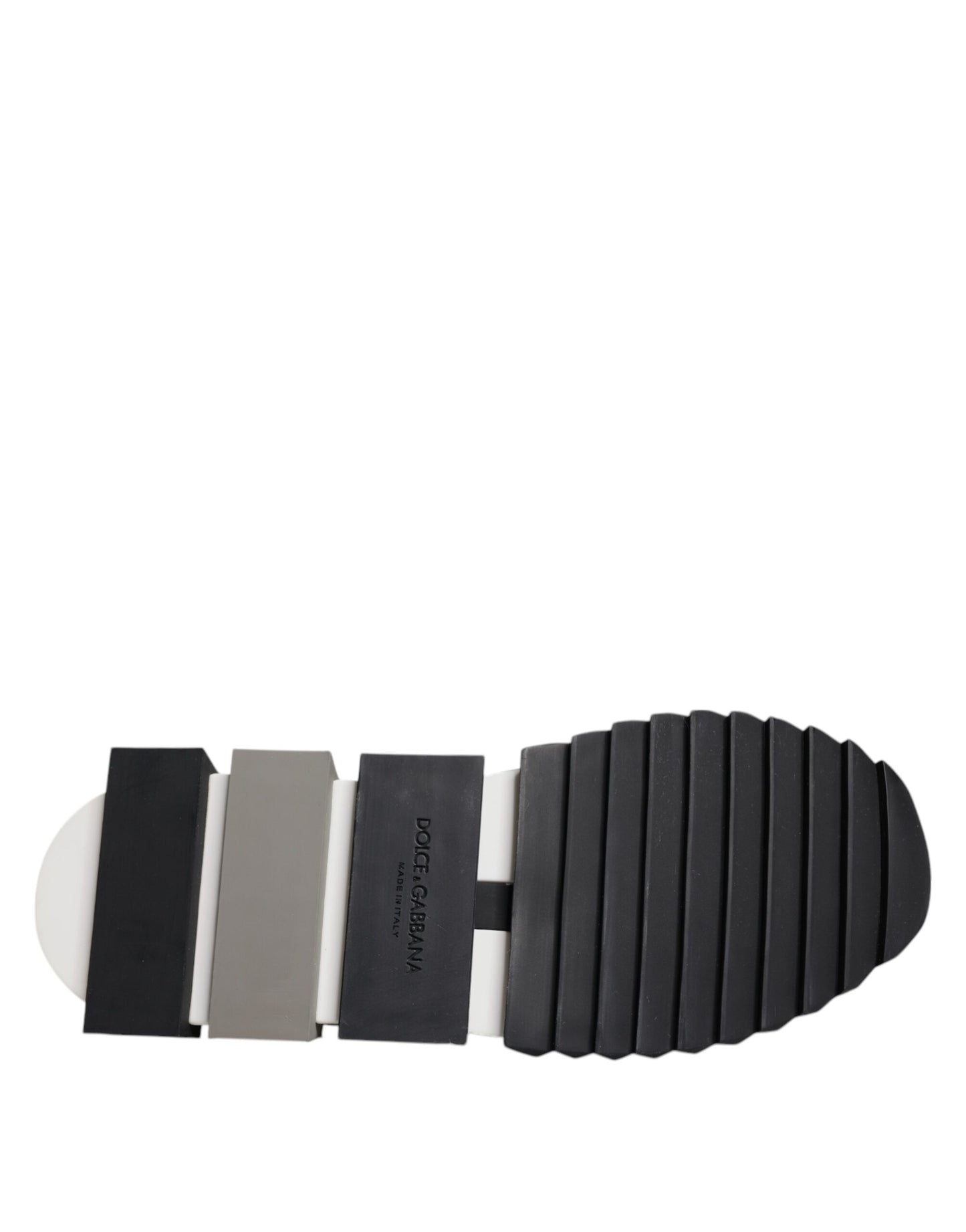 Dolce &amp; Gabbana Black White Slip On Sorrento Sneakers Shoes