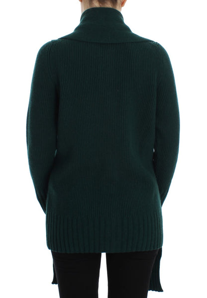 Dolce &amp; Gabbana Grüner Strick-Cardigan aus Kaschmir