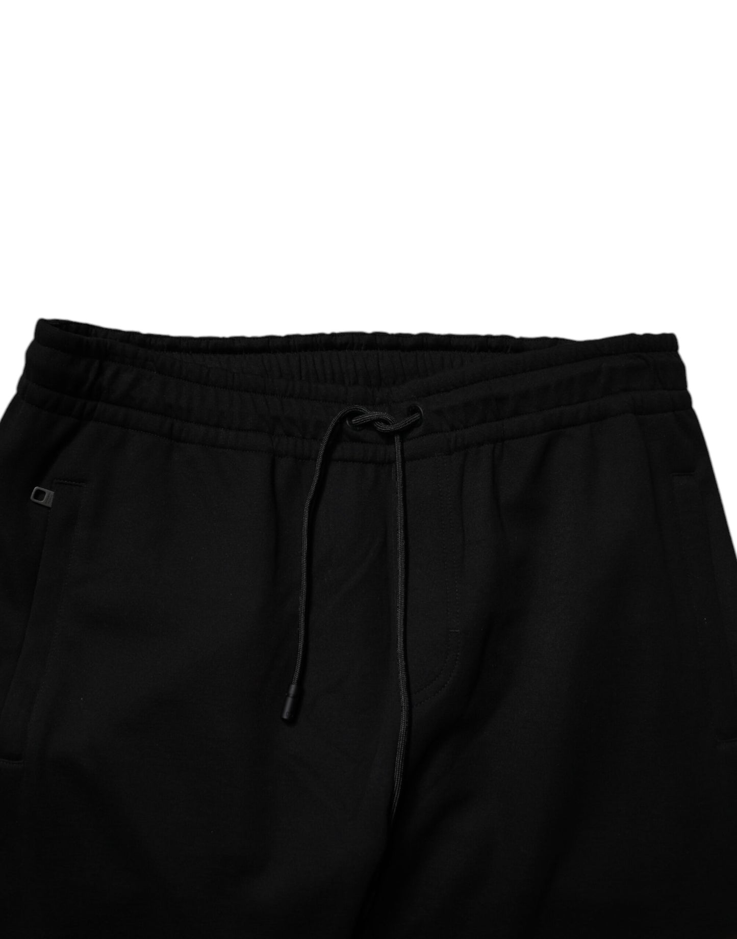 Dolce &amp; Gabbana Black Cotton Blend Jogger Sweatpants Pants