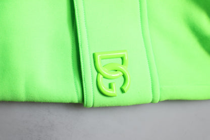 Dolce &amp; Gabbana Neon Green Cargo Jogger Men Sweatpants Pants